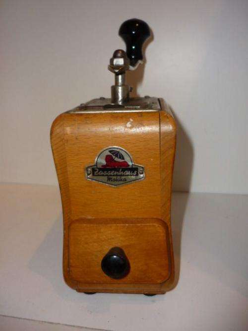 VINTAGE ZASSENHAUS COFFEE GRINDER-1950's-MOKKA