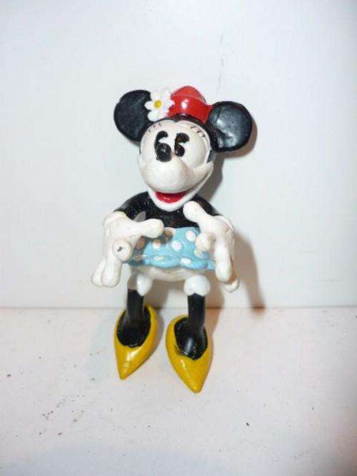 MINNIE MOUSE-BENDABLE RUBBER-8CM TALL