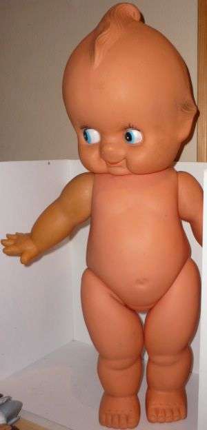 EXTRA LARGE KEWPIE DOLL-65CM TALL