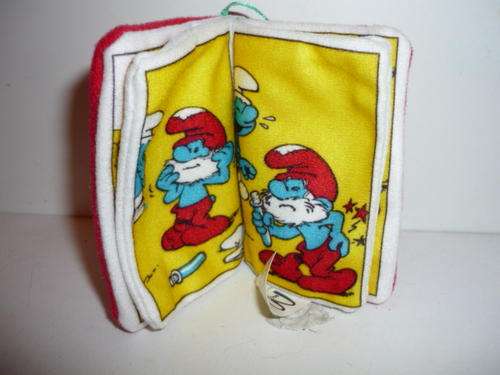 SMURF BOOK-MACDONALDS-8CM TALL