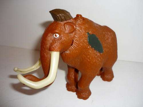 MAMMOTH FIGURINE-ICE AGE-14CM LONG