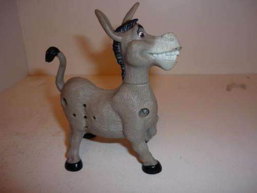 DONKEY FIGURINE-SHREK-LAUGHS-MACDONALDS-10CM LONG