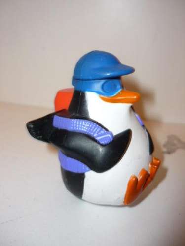 AIRFORCE PENGUIN-MACDONALDS-MAKES SOUNDS-7CM TALL