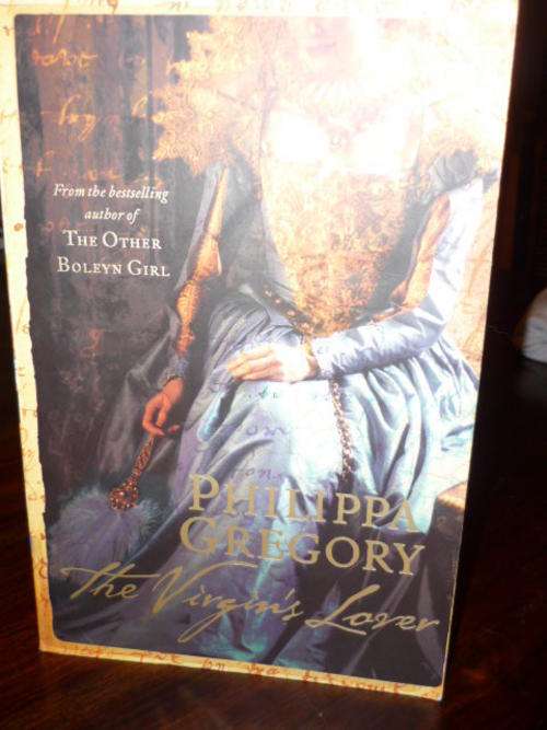 PHILIPPA GREGORY-THE VIRGINS LOVER-PAPERBACK-LARGE FORMAT