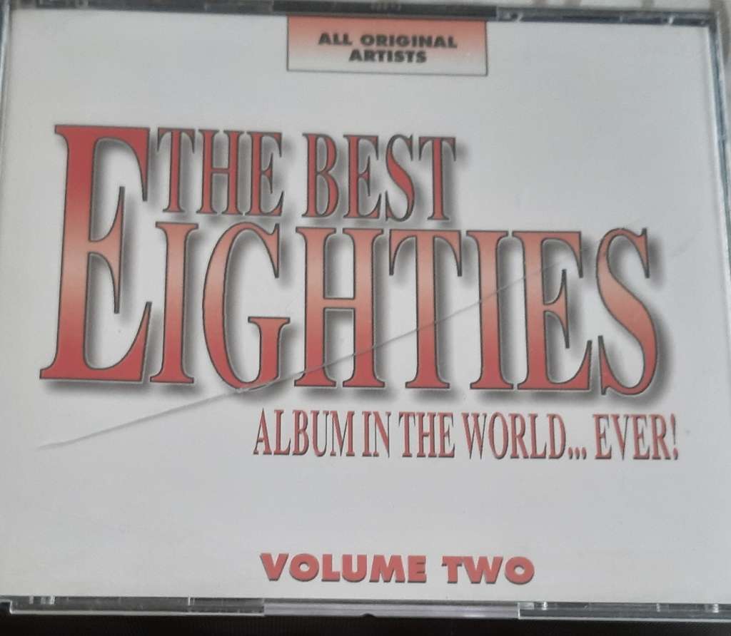 MUSIC CD: DOUBLE CD ALBUM- `The Best Eighties Album in the World - Vol 2`-Original Artists