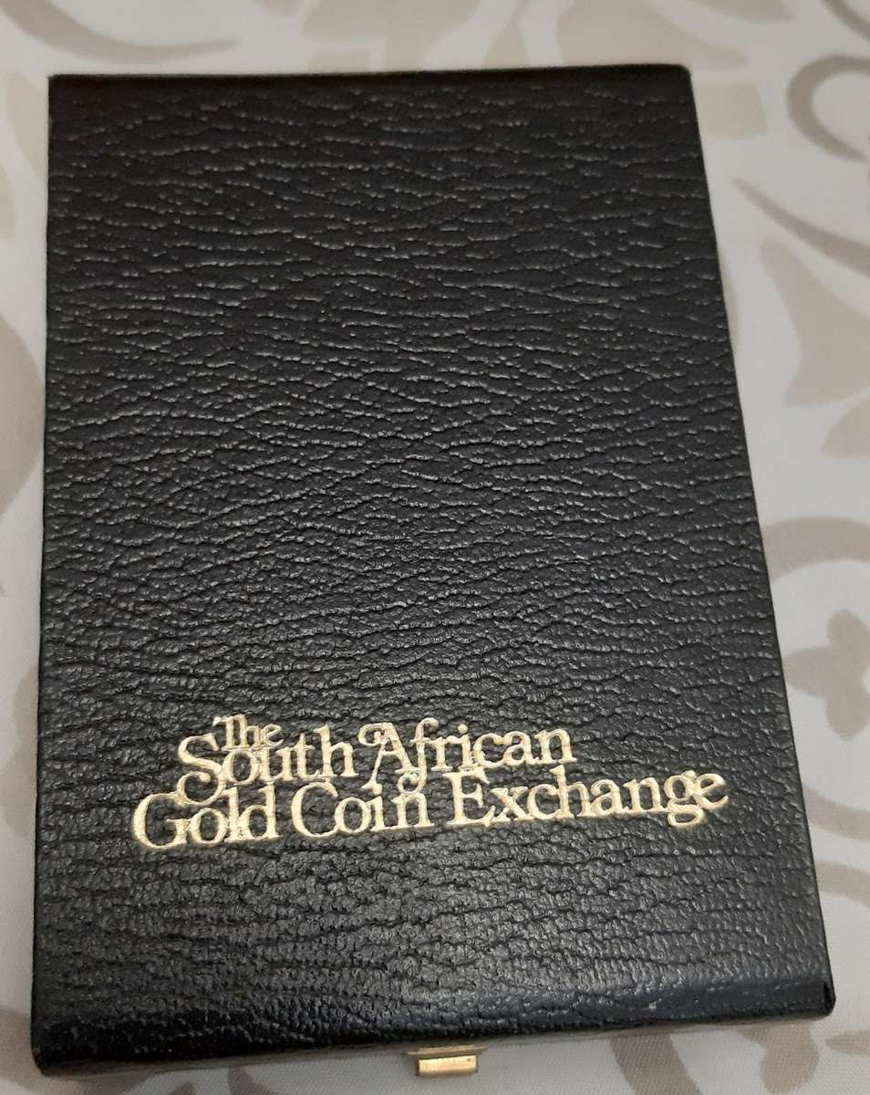 1977 -1 Oz GOLD KRUGGERRAND IN CASE- SAGCE CERTIFIED