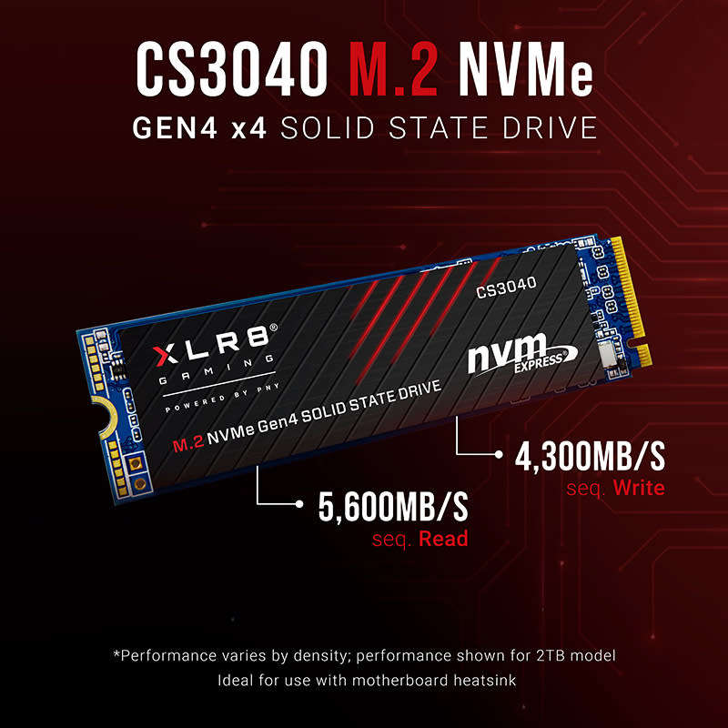 PNY SSD,M.2,2280,NVMe,CS3040, 1TB