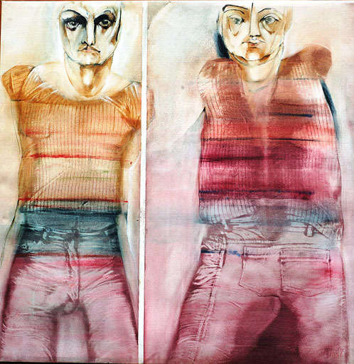 Michael HEYNS oil-111 image size 117.5-119 cm framed