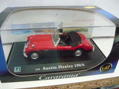 Austin Healey 100/6 , Cararama , 1/43 Scale , Mint in Box