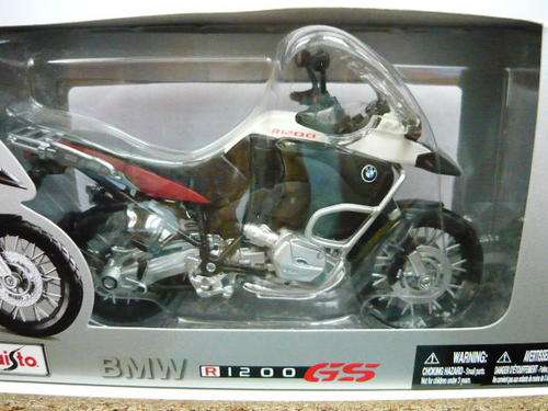 BMW R1200 GS , Maisto , 1/12 Scale , Mint in Box
