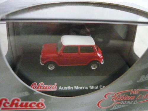 Austin Morris Mini Cooper , Schuco , 1/87 Scale , Mint in Box