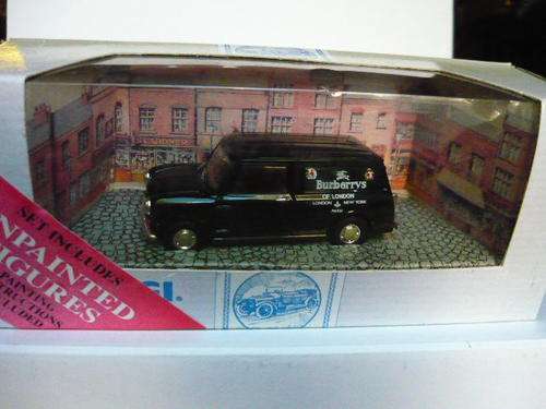 Morris Mini Van "Burberrys" , Corgi , 1/50 Scale , Mint in Box