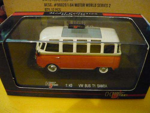 Volkswagen Bus T1 Samba , High Speed , 1/43 Scale , Mint in Box