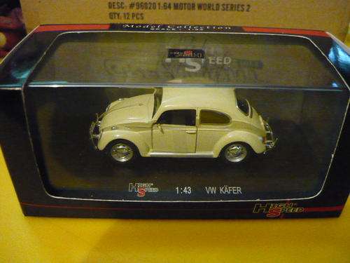 VW Beetle , High Speed , 1/43 Scale , Mint in box