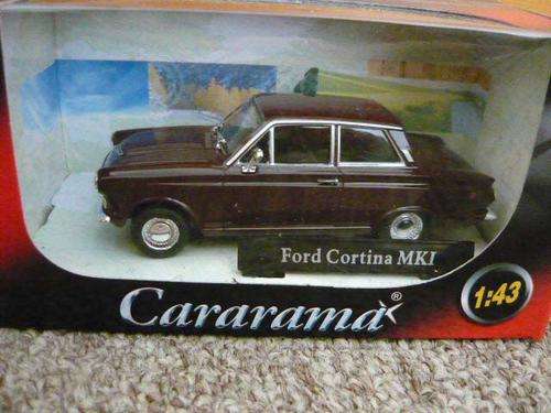 Ford Cortina MKI , Cararama , 1/43 Scale , Mint in Box