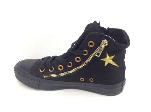 Soviet Coralie Black High Top Sneaker