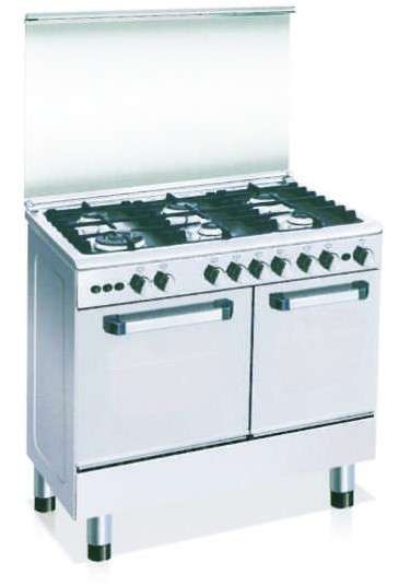 Telefunken 6 Plate Gas Cooker with Double Oven