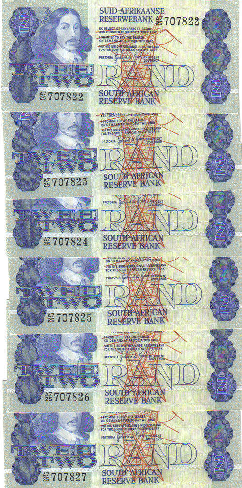 CONSECTIVE  R2 NOTES GERALD DE KOCK