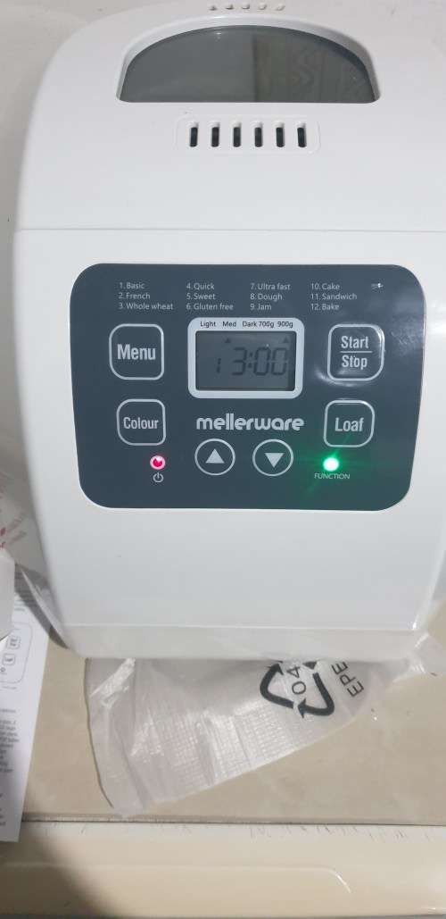***MAD DEALS***MELLERWARE MA BAKER BREAD MAKER***RETAIL DEMO ITEM***IN BOX***USED***