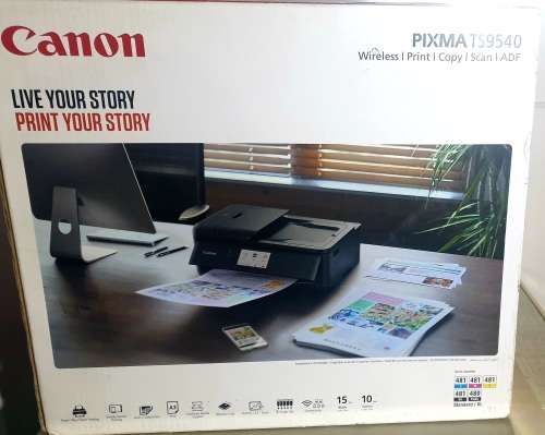 ***MAD DEALS**CANON PIXMA TS9540S A3 3-IN-1 WIFI INKJET PRINTER**AS NEW***IN BOX*RETAIL DEMO ITEM***