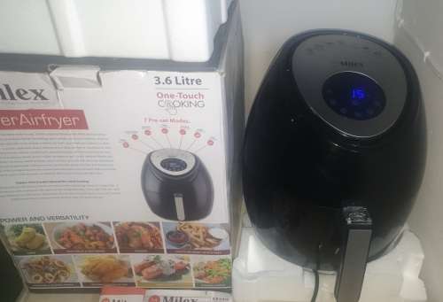 ***MAD DEALS***MILEX POWER AIRFRYER 3.6LT***IN BOX***RETAIL DEMO ITEM***