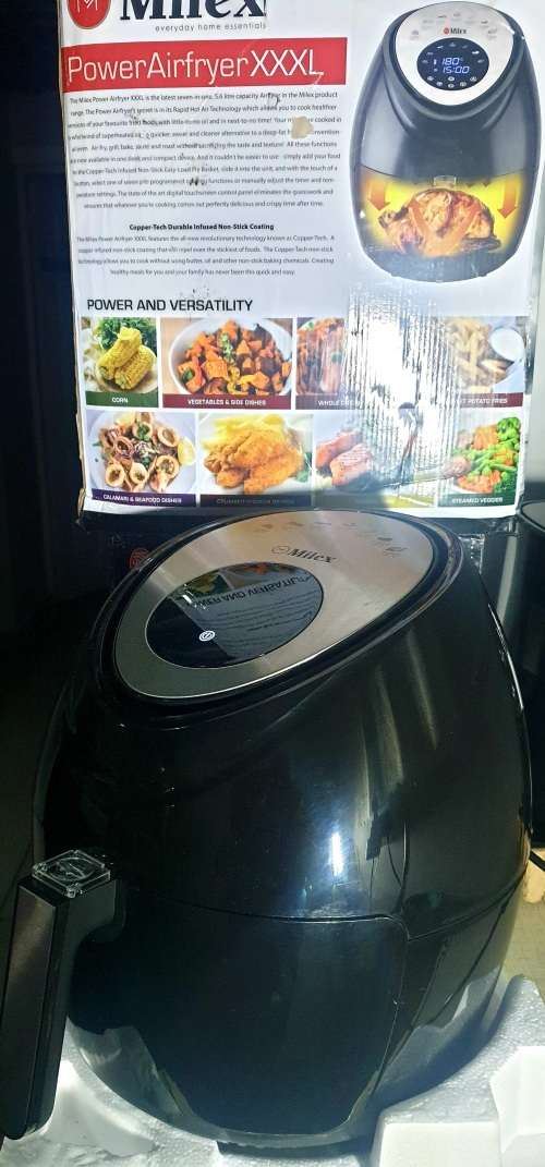 ***MILEX POWER AIRFRYER XXXL***IN BOX**RETAIL DEMO ITEM***