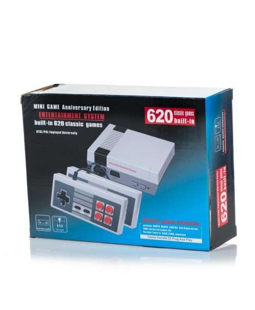 ***MINI TV VIDEO GAME CONSOLE BUILT-IN 600 GAMES**NEW***IN BOX**BOX HAS SCUFF MARKS**SOLD AS USED**