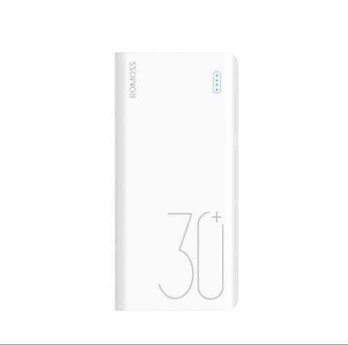 ***ROMOSS SENSE 8PLUS 30 000mAh QC TYPE-C POWER BANK***NEW***BOX SLIGHTLY DAMAGED***