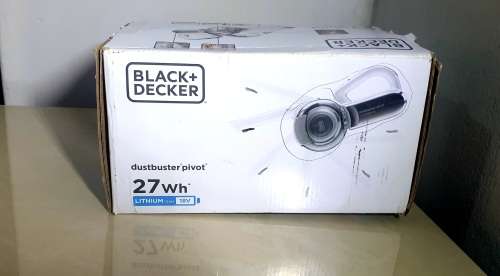 ***BLACK + DECKER DUSTBUSTER POWERFULL PIVOT 18V HAND VACUUM***AS NEW***