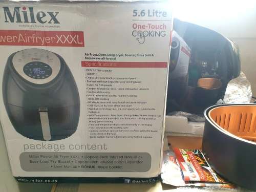 ***MILEX POWER AIRFRYER XXXL***NEW***NEVER USED***