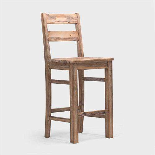 SIR- CEO Ashley Bar Stool with Backrest.