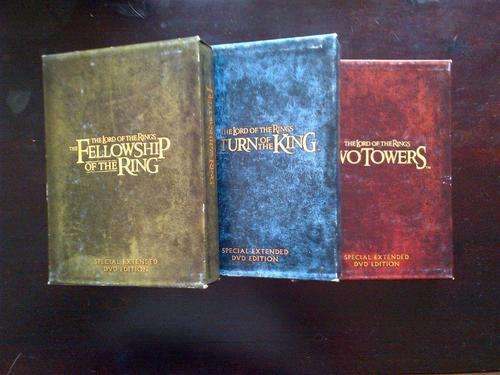 Lord Of The Rings Extended Editions [DVD] (Second Hand)