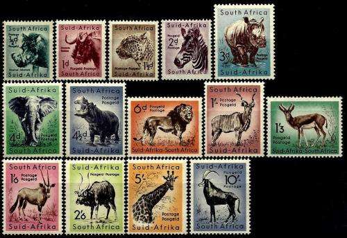 Suid-Afrika / South Africa 1954 - DIERE(N) / ANIMALS Definitive set (14) MNH - Posvars - Postfris !