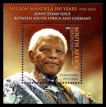 Suid-Afrika / South Africa 2018 - Centenary of NELSON MANDELA Min.Sheet MNH - Posvars - Postfris !