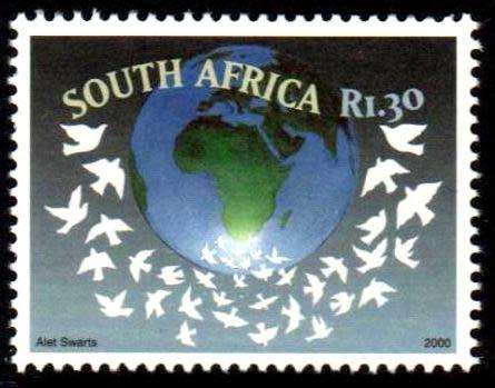 Suid-Afrika / South Africa 2000 - JAAR VAN DIE VREDE / INTERNATIONAL YEAR OF PEACE (1) MNH !!!