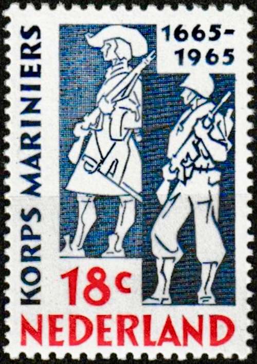 Nederland 1965 - KORPS MARINIERS / NAVY CORPS (1) Complete issue MNH - Posvars - Postfris !