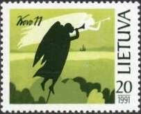 Lietuva / Letland / Lithuania 1991 ONAFHANKELIKHEID / INDEPENDENCE (1) MNH - Posvars - Postfris