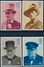 Engeland / England 1974 - WINSTON CHURCHILL set (4) MNH - Posvars - Postfris !