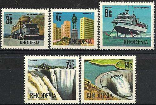 Rhodesie / Rhodesia 1973 - ADDITIONAL VALUES set (5) - MNH - U/M - Posvars - Postfris !!!