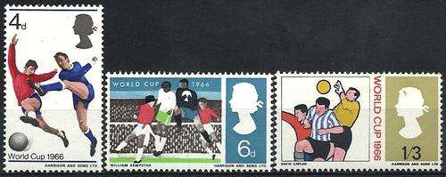 Engeland / England 1966 - WERELDBEKER / WORLD CUP set (3) MNH - Postfris - Posvars - Sport - Soccer