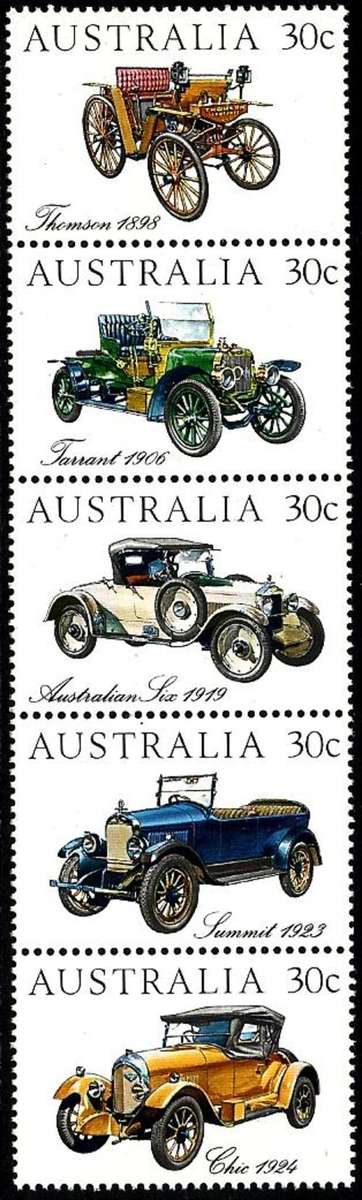 Australie / Australia 1984 - OU KARRE / VINTAGE CARS set (5) - MNH - Postfris - Posvars ! Transport