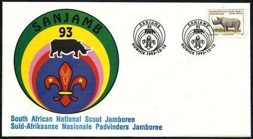 Suid-Afrika / South Africa 1993 - PADVINDERS / SCOUTS Jamboree FDC - Eerste Dag Koevert !!!