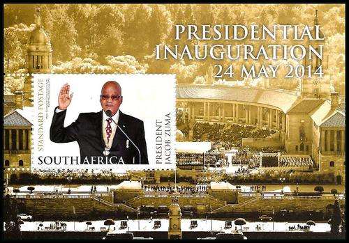 Suid-Afrika / South Africa 2014  INHULDIGING JACOB ZUMA - INAUGURATION Min.Sheet - MNH - Posvars !!!