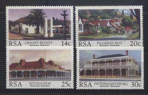 SUID-AFRIKA 1986 Restoration / Retourasie komplete stel SACC 608-611 posvars !!! U/M !!!