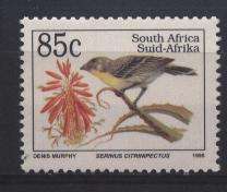Suid-Afrika 1995 Birds ADDITIONAL DEFIN VALUE SACC 917 U/M !! Posvars !!!