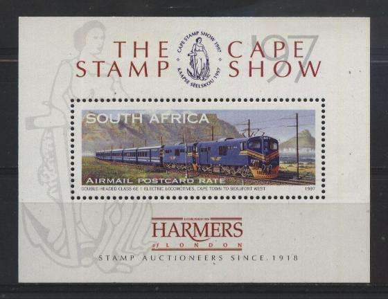 Suid-Afrika 1997 Trains - HARMERS Min.Sheet SACC 1061 U/M !!! Posvars !!!