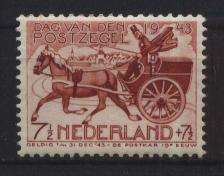 Nederland 1943 POSTKOETS / MAIL COACH (Transport) NVPH 422 - U/M !!! Postfris !!!