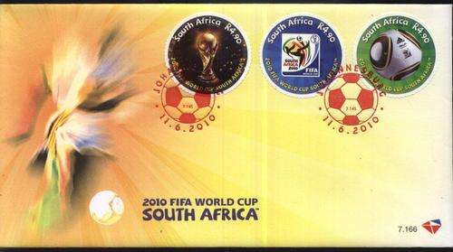 Suid-Afrika 2010 FIFA Wereld beker EDK !!! World Cup FDC !!! SACC no.7.166 !!!
