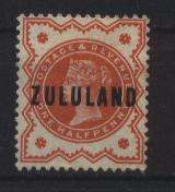 Zoeloeland / Zululand 1888 - SACC No. 1 - Koningin Victoria - Overprinted !!! MH !!!