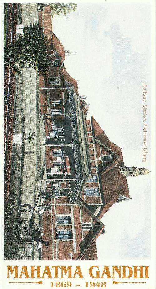 Suid-Afrika 1985 - MAHATMA GANDHI - Post Office card (1) Pietermaritzburg !!! Unused !!!